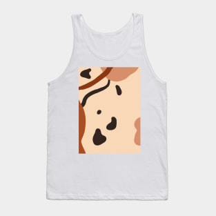 Abstract Earth Tones 4.7 Tank Top